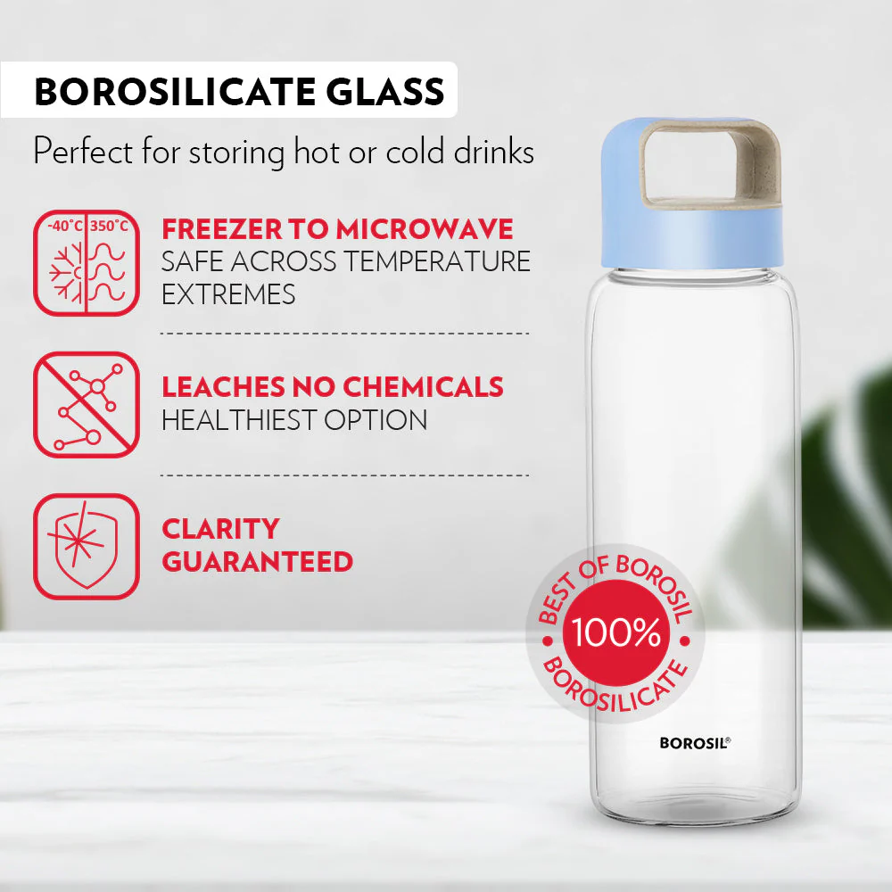 Personalised Crysto Wide Mouth Clear Glass Bottle - Image 7