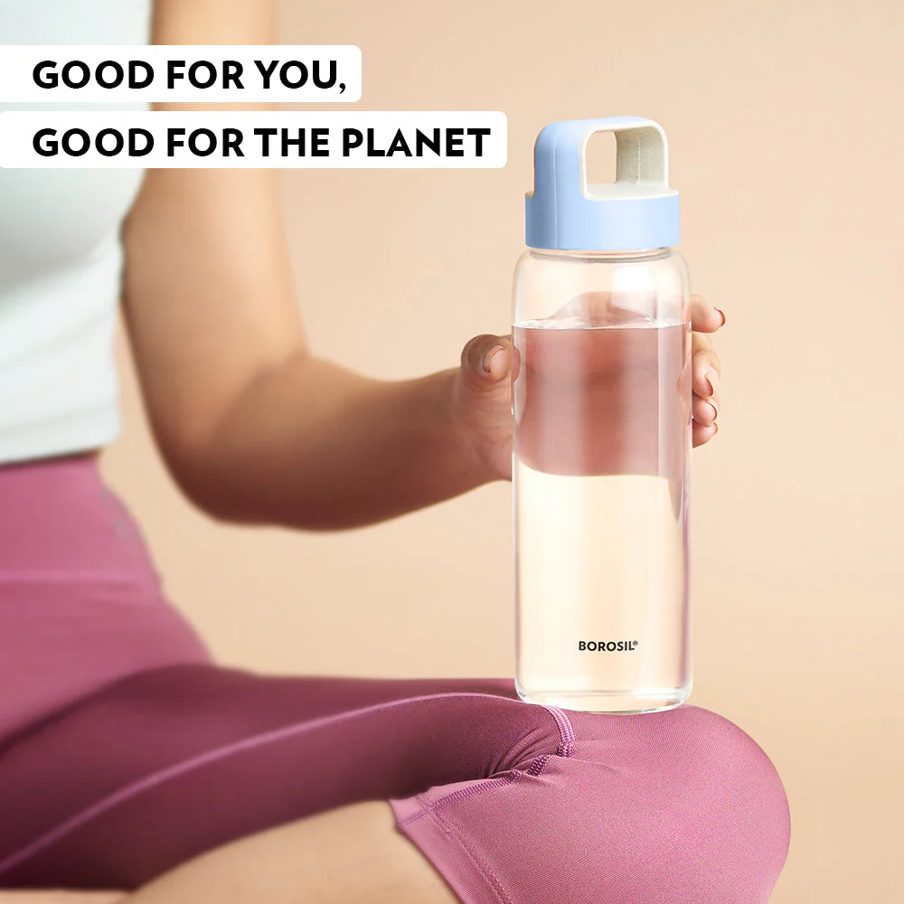 Personalised Crysto Wide Mouth Clear Glass Bottle - Image 9