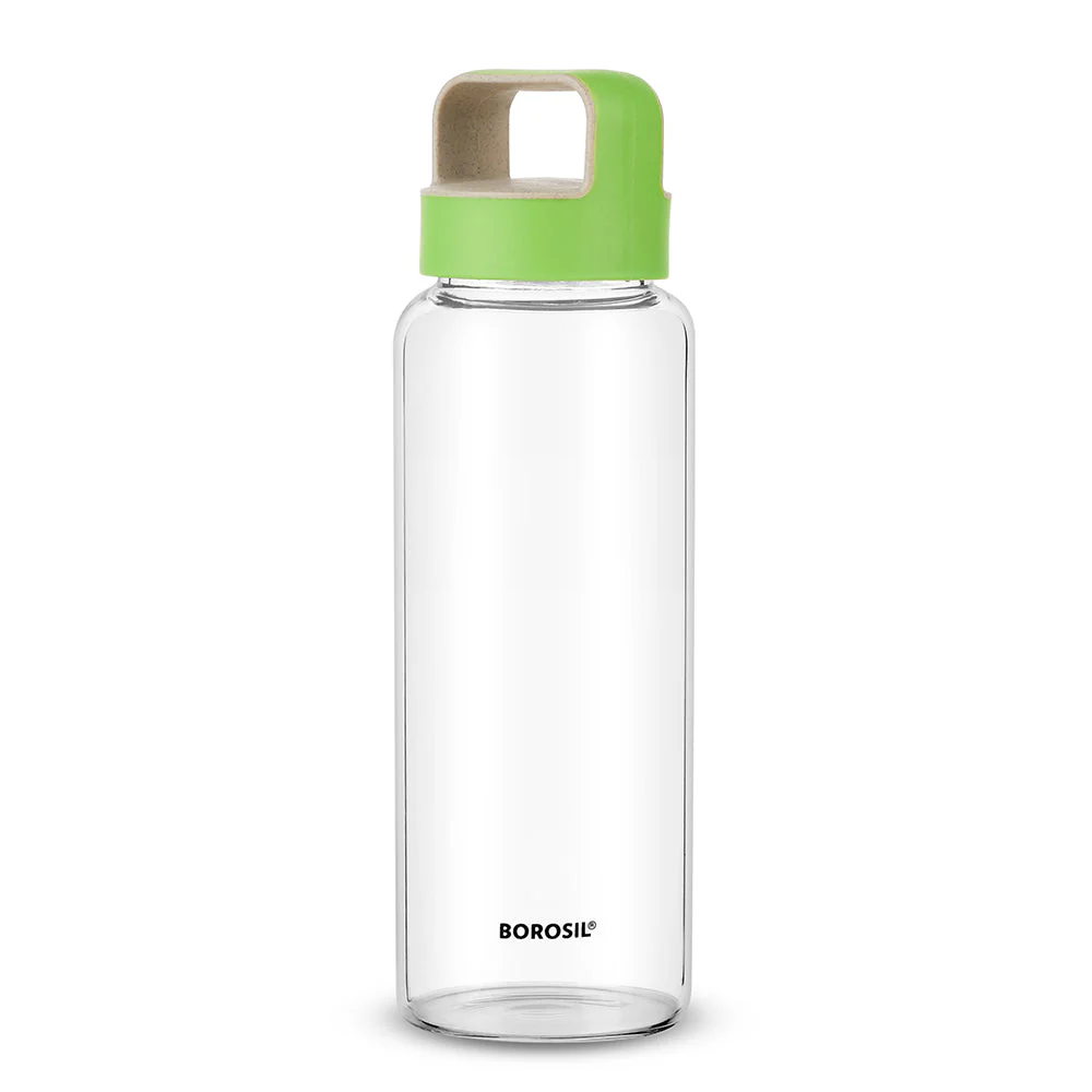 Personalised Crysto Wide Mouth Clear Glass Bottle - Image 3