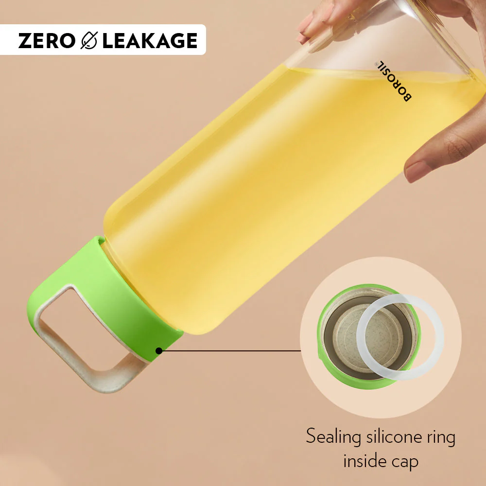 Personalised Crysto Wide Mouth Clear Glass Bottle - Image 6
