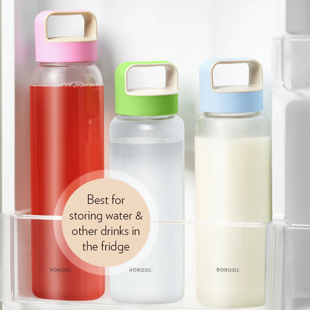 Personalised Crysto Wide Mouth Clear Glass Bottle - Image 7