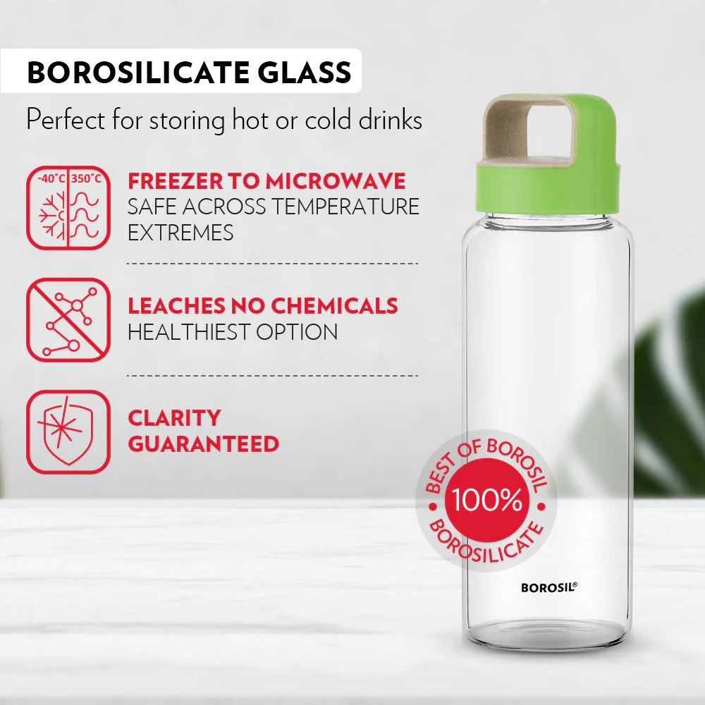 Personalised Crysto Wide Mouth Clear Glass Bottle - Image 8