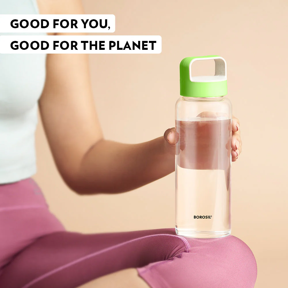 Personalised Crysto Wide Mouth Clear Glass Bottle - Image 9