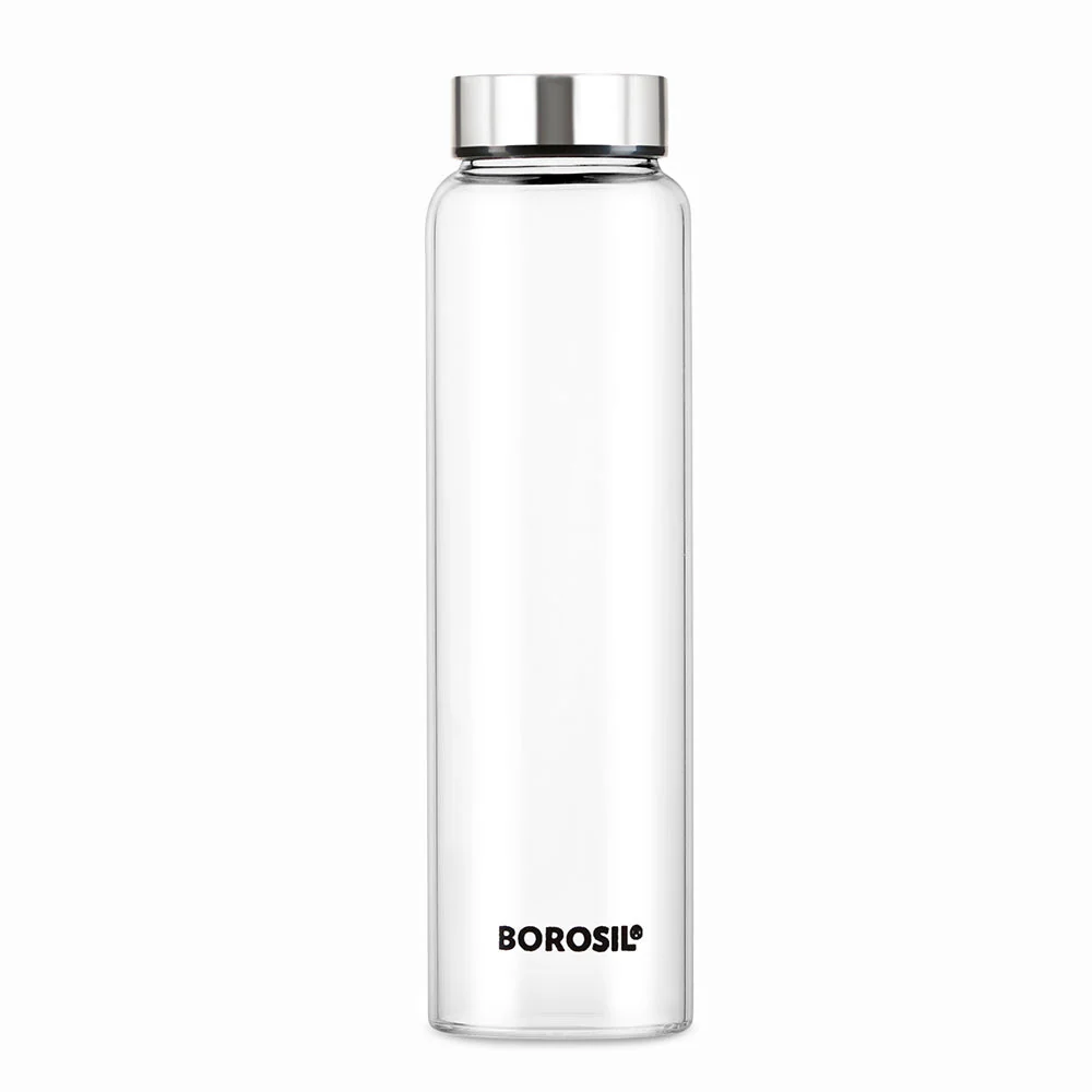 Personalised Crysto Clear Glass Bottle - Image 3