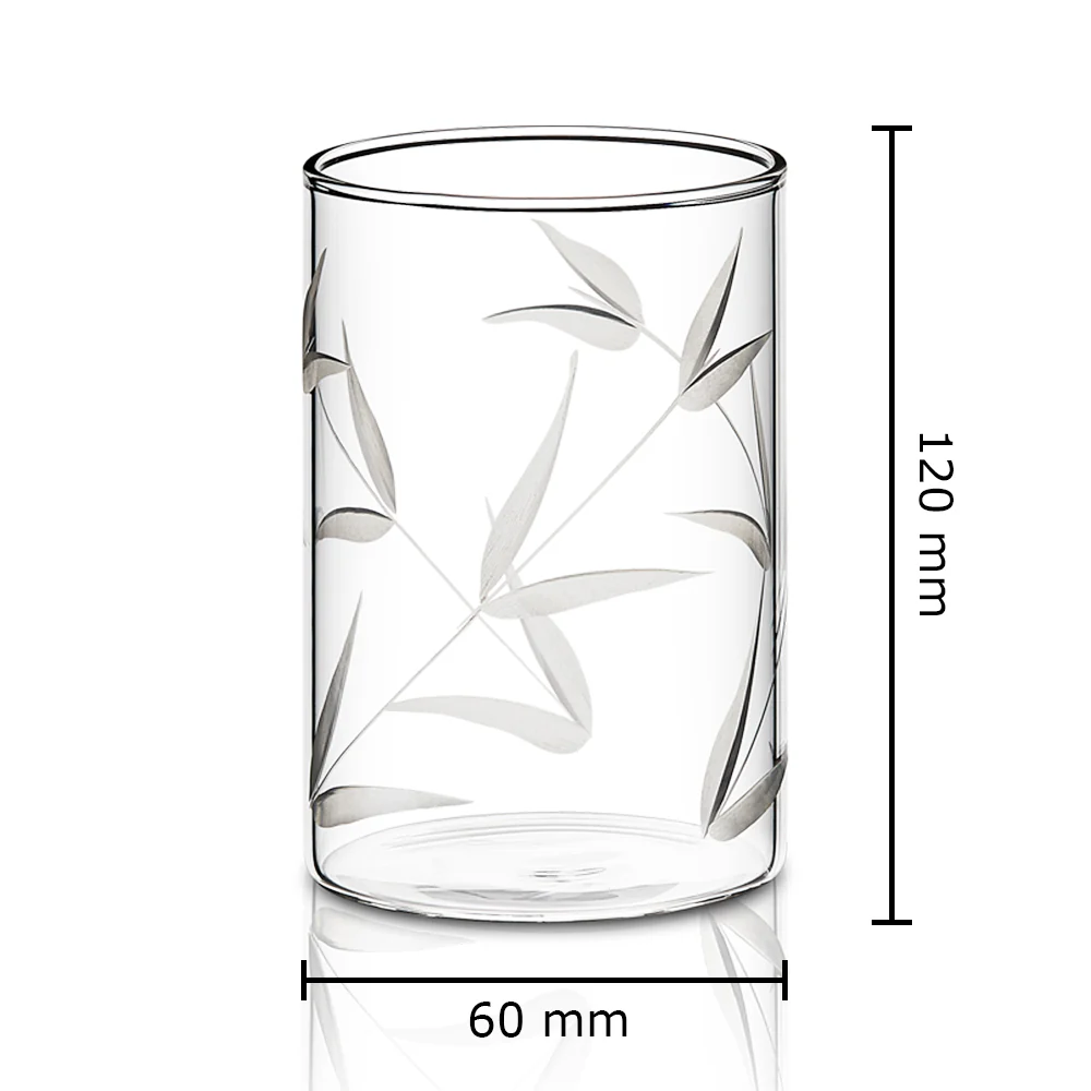 Borosil Cut Glass Bouquet Large Set - Image 3