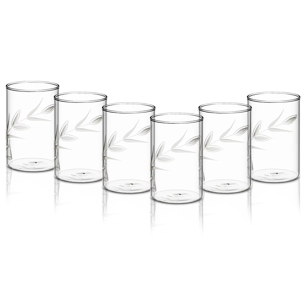 Borosil Cut Glass Creeper Large Set - Image 7