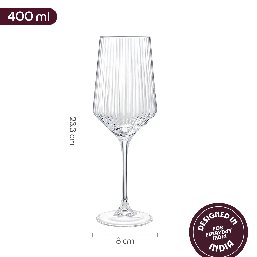 Diamond Wine Glass Set - Image 3