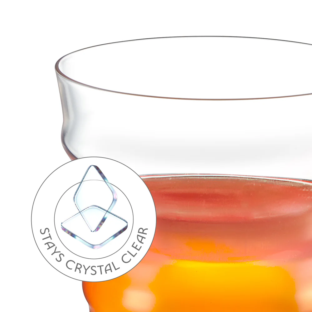Diana Glass Tumbler Set, Red - Image 2