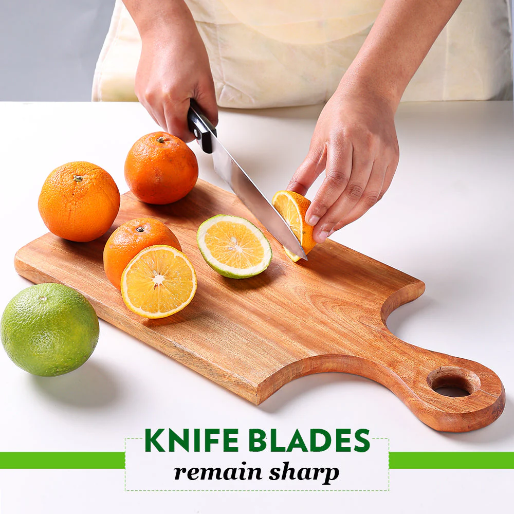 Dice Neem Wood Chopping Board - Image 5