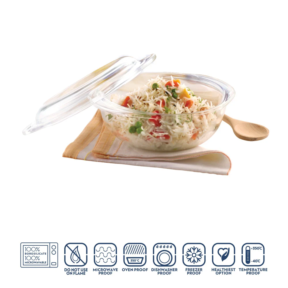 EasyGrip Round Casserole with Lid - Image 3