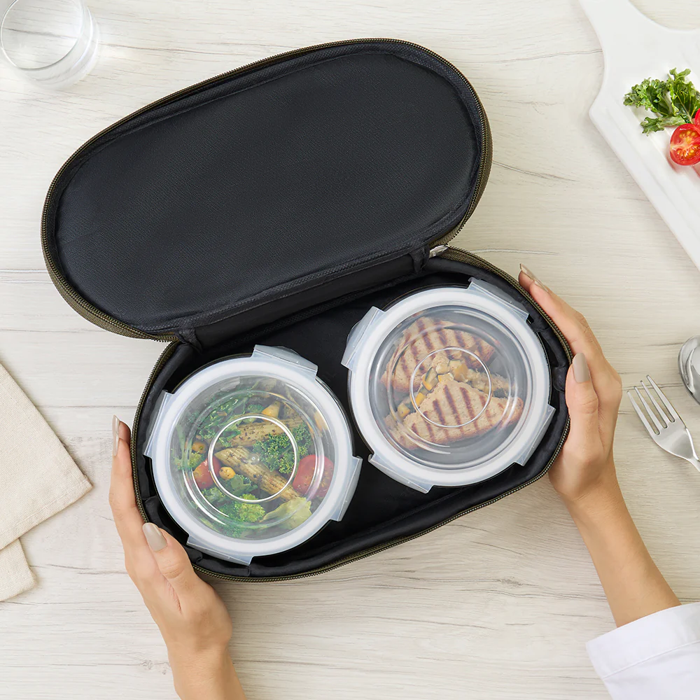 Eateasy Round Glass Lunchbox - Image 10