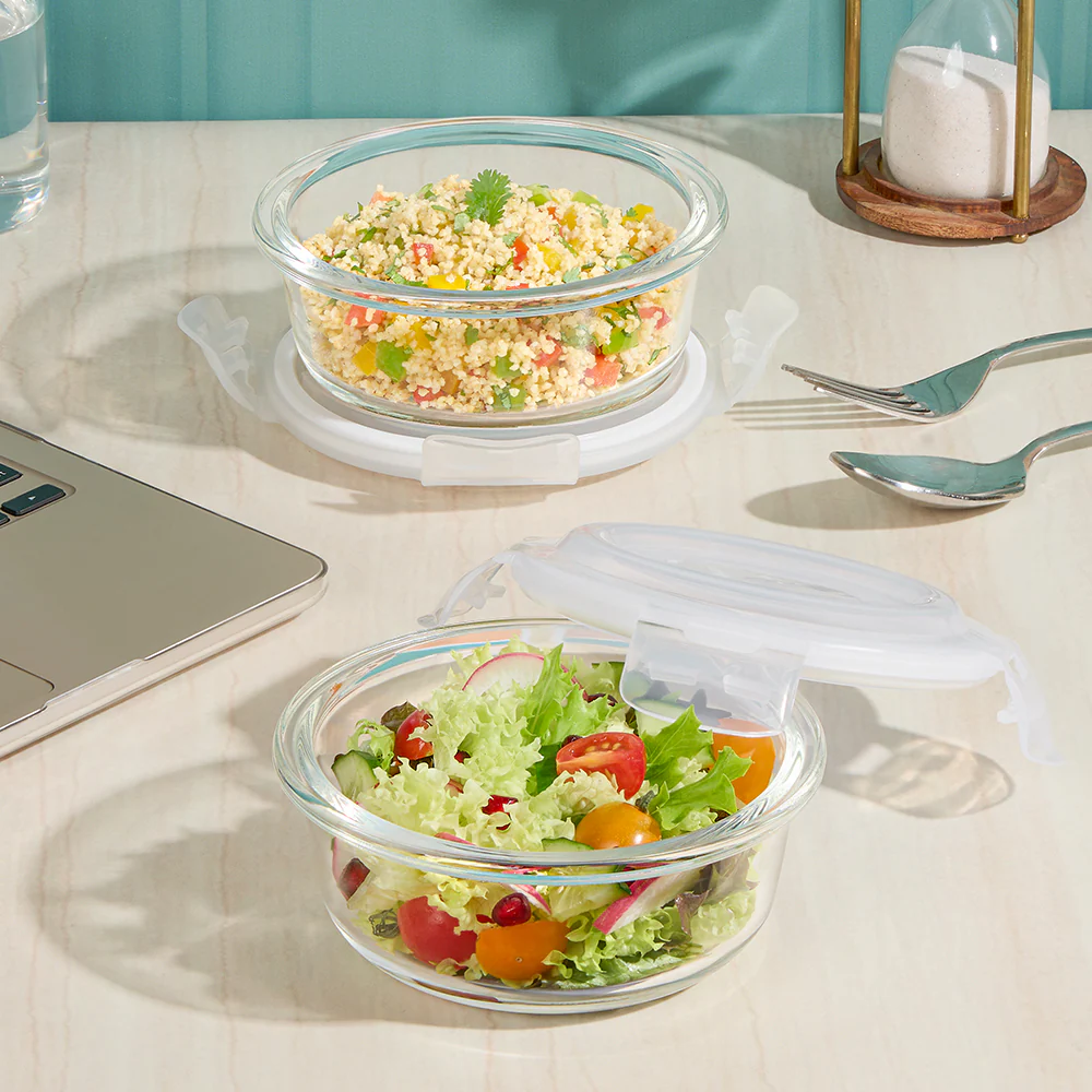 Eateasy Round Glass Lunchbox - Image 7