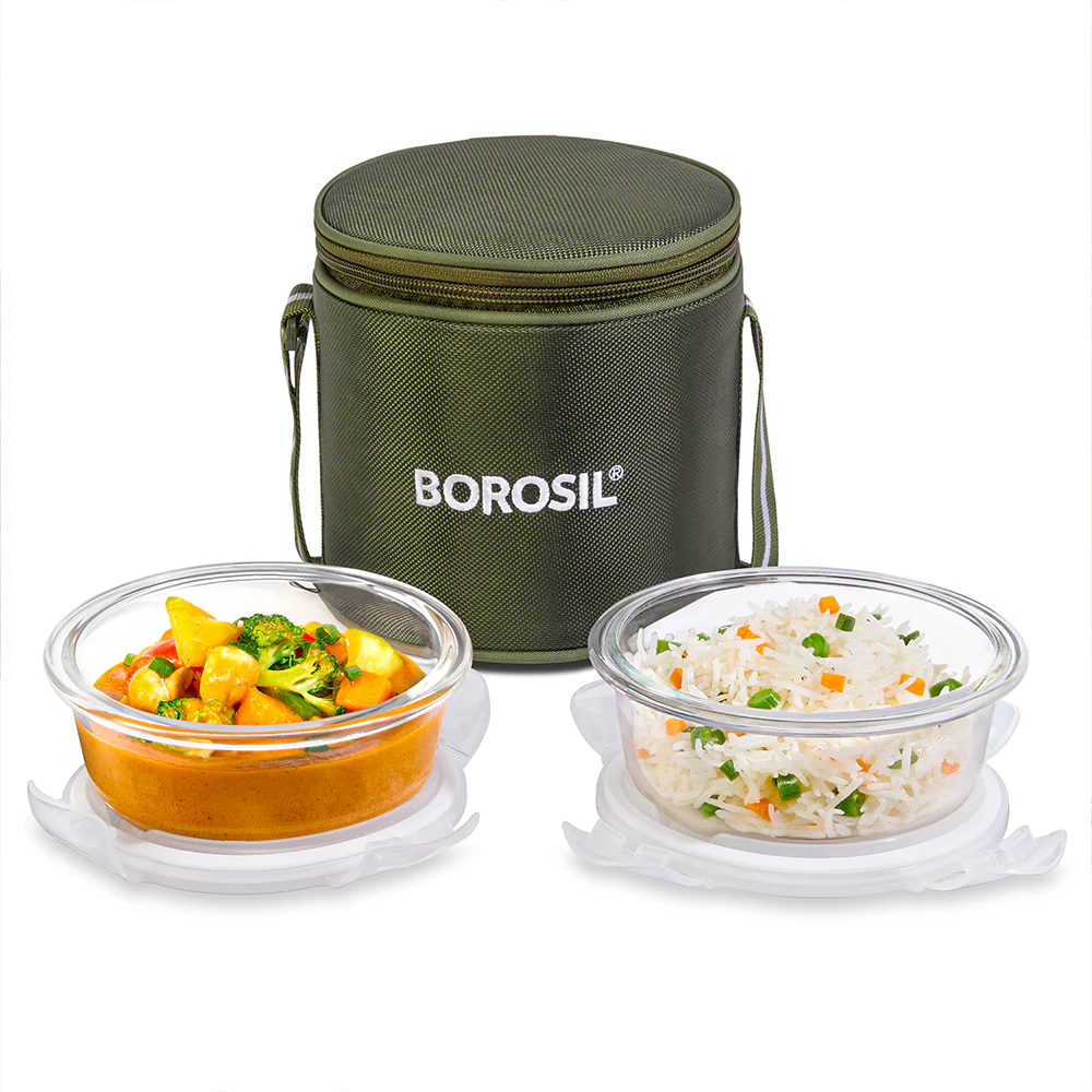 Eateasy Round Glass Lunchbox - Image 3