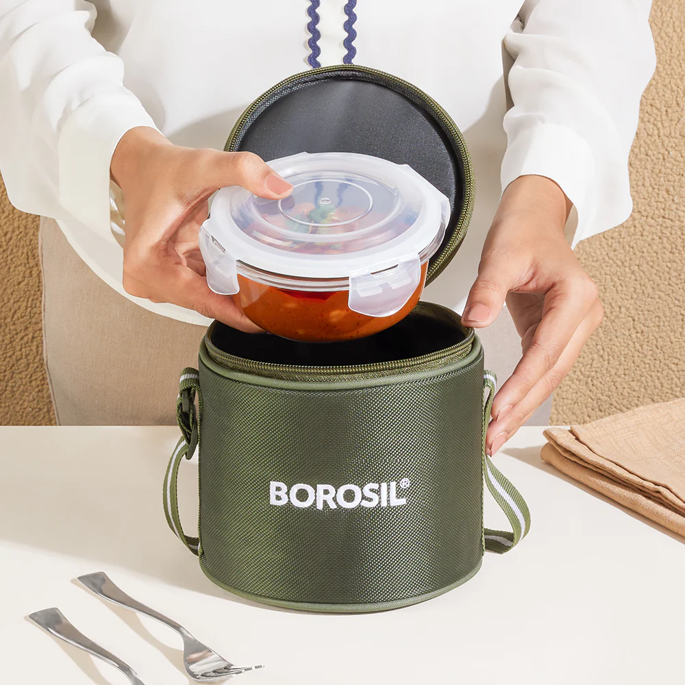 Eateasy Round Glass Lunchbox - Image 5