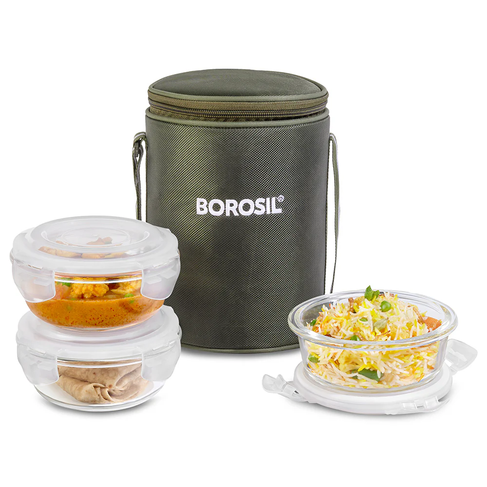 Eateasy Round Glass Lunchbox - Image 3