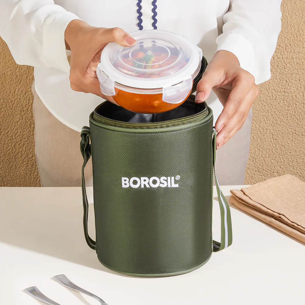 Eateasy Round Glass Lunchbox - Image 5