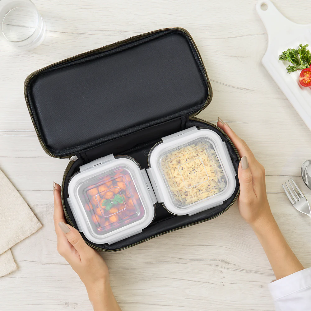Eateasy Square Glass Lunchbox - Image 10