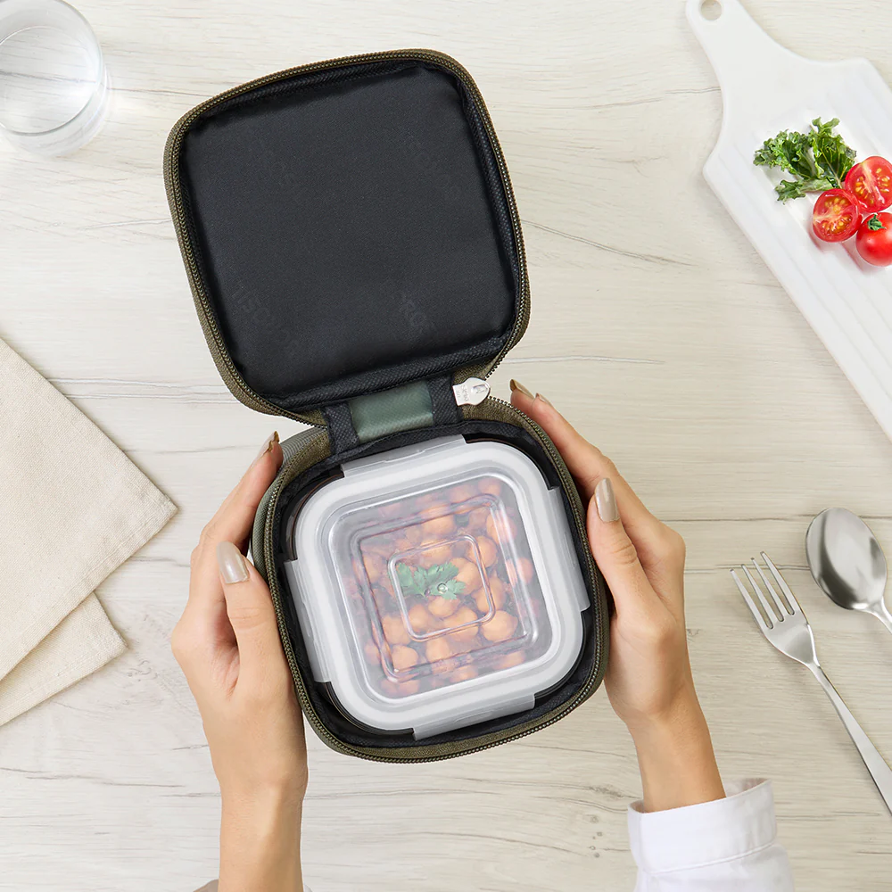 Eateasy Square Glass Lunchbox - Image 10