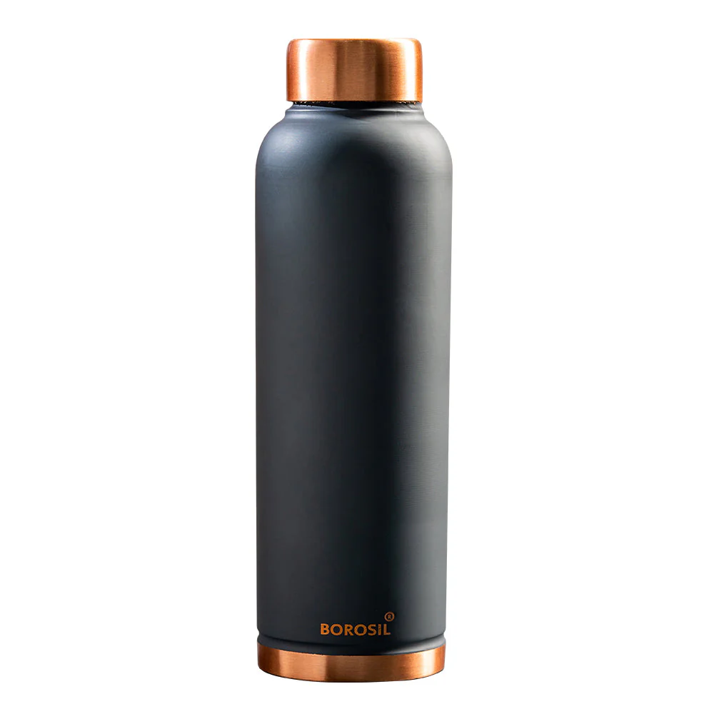 Eco Copper Bottle, Grey - Image 9
