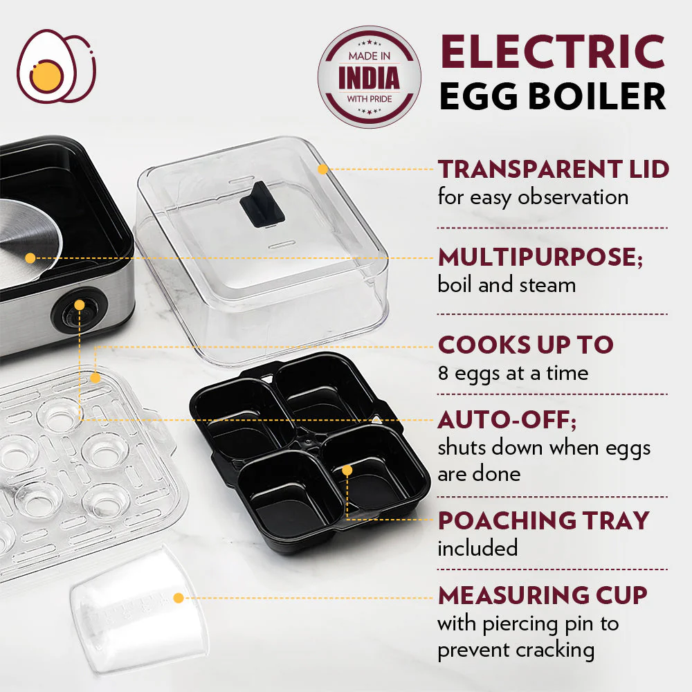 Electric Plus 8 Egg Boiler - Image 3