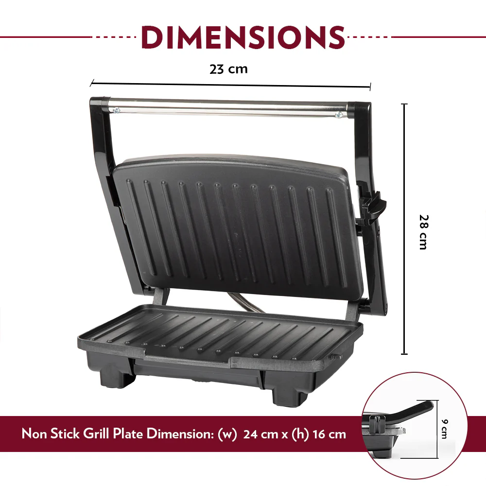 Elite Prime Grill Sandwich Maker - Image 4