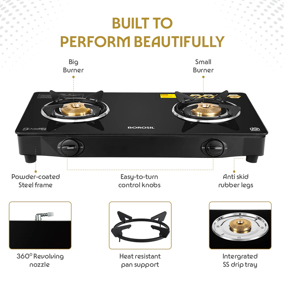 Energia Glasstop Gas stove - Image 5
