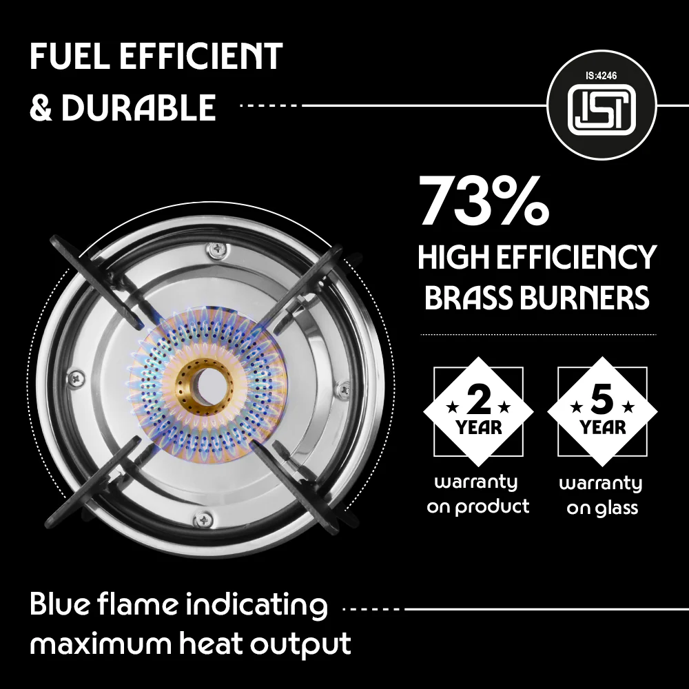Energia Glasstop Gas stove - Image 6