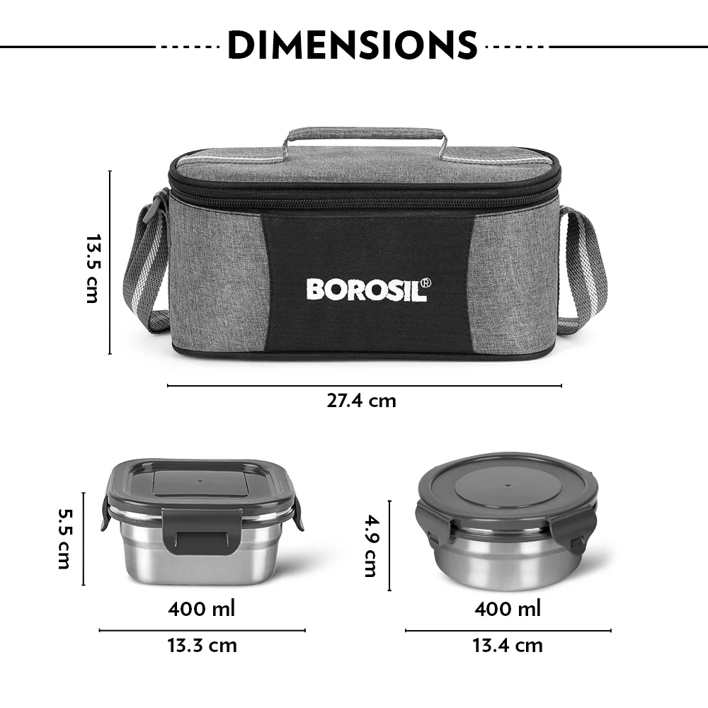 Feast Universal Stainless Steel Lunch Box - Image 4