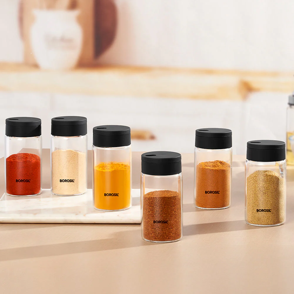 Glass Salt & Pepper Jars - Image 3