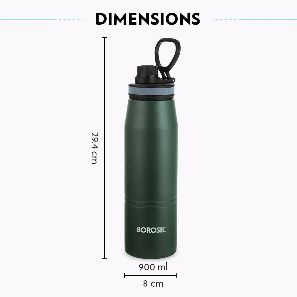 Gosport Double Wall Bottle, Green - Image 3