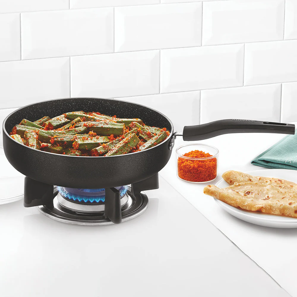 Granito Nonstick Deep Frying Pan - Image 3