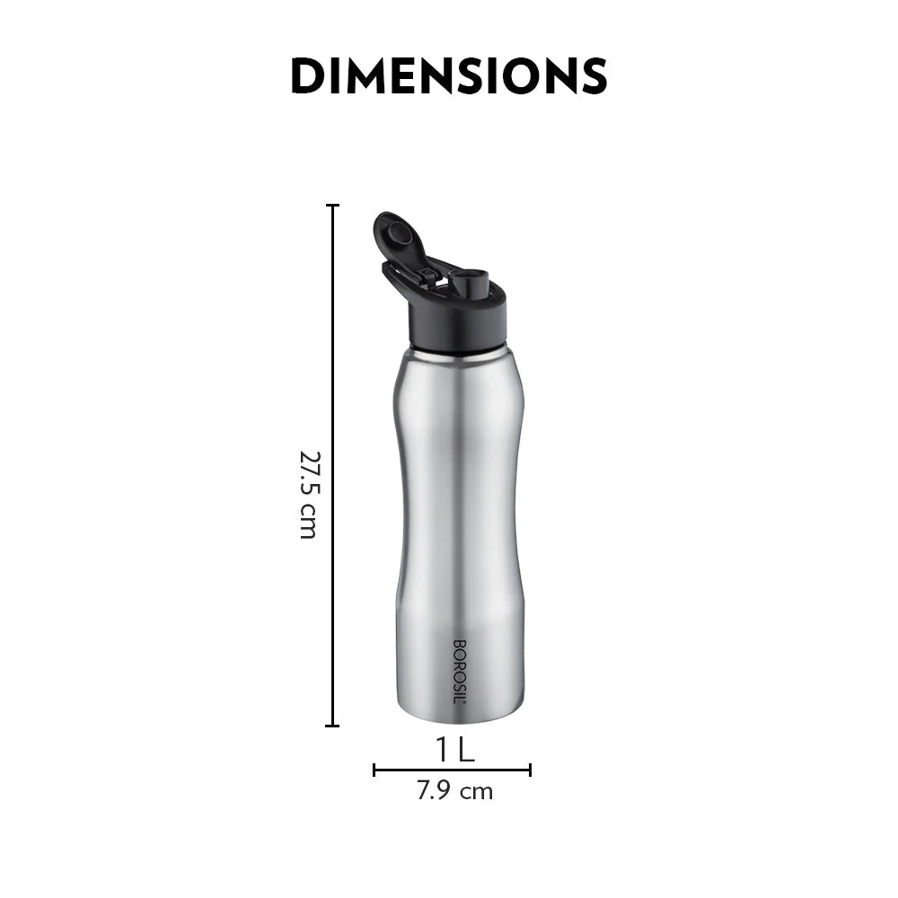 Grip n Sip Single Wall Bottle, Classic - Image 2