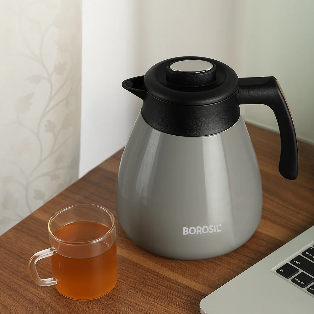 Borosil Insulated Tea Pot, Birch - Image 8