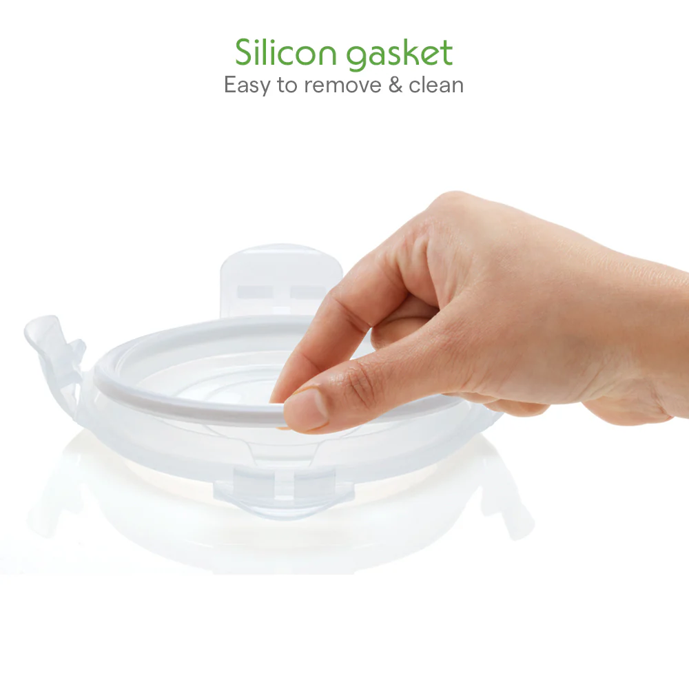 Klip n Store Round Glass Container, 320 ml - Image 7