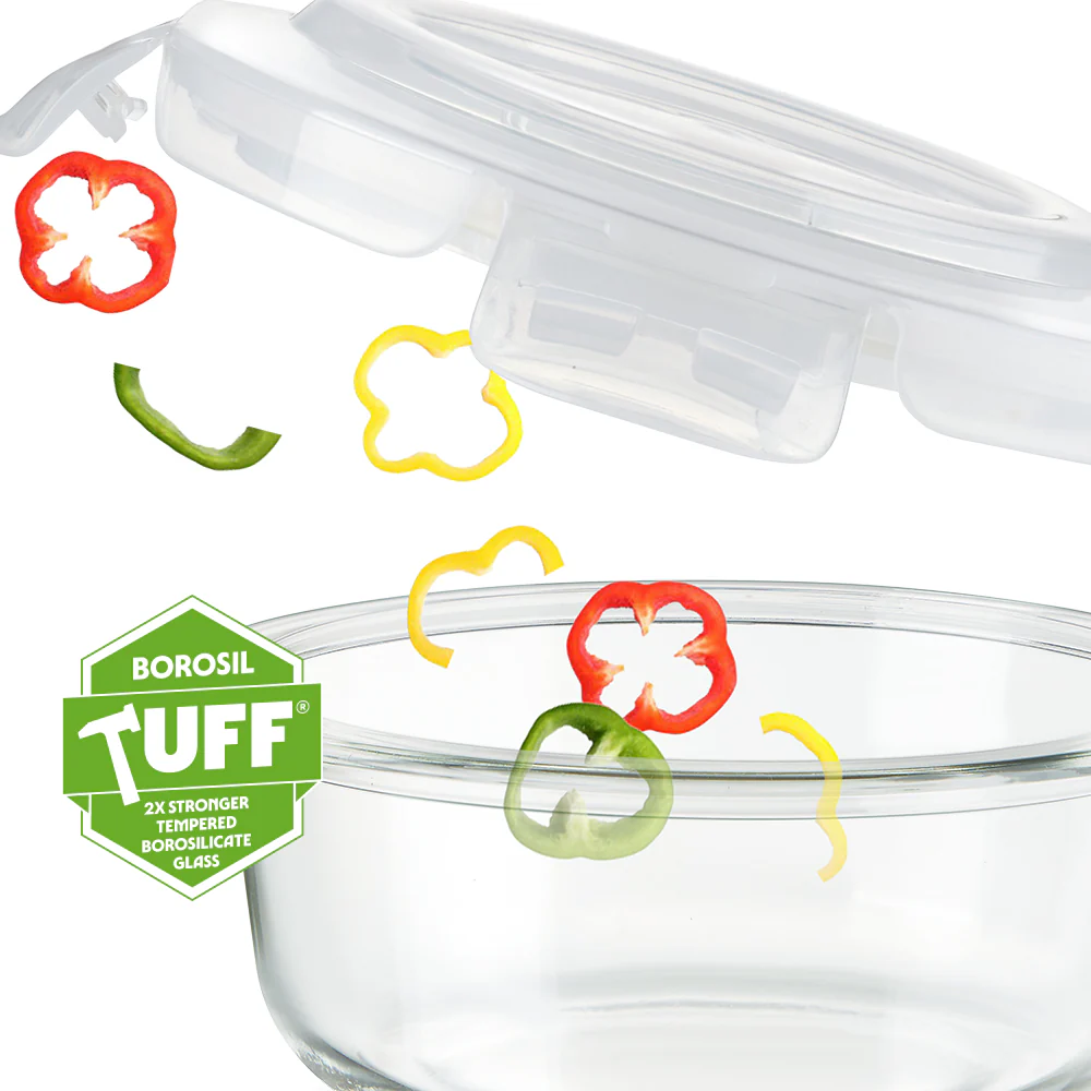 Tuff-Glass Klip n Store, Round Container - Image 4