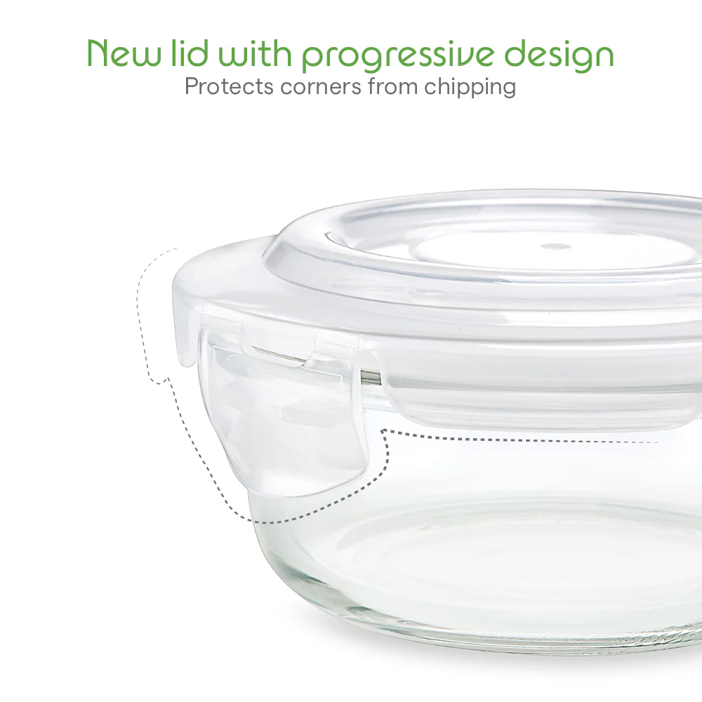Tuff-Glass Klip n Store, Round Container - Image 5