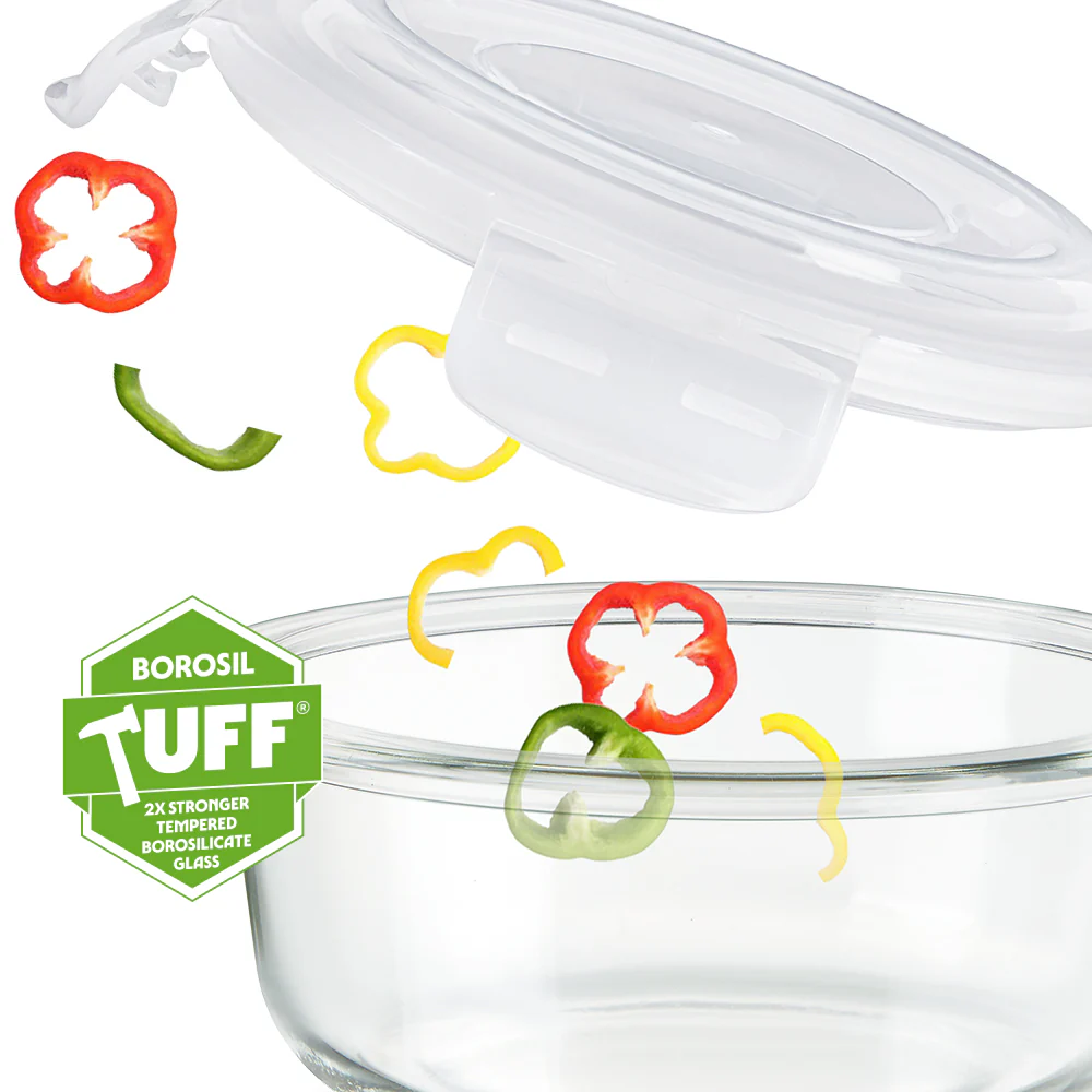 Tuff-Glass Klip n Store, Round Container - Image 4