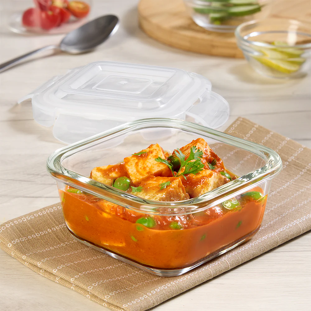 Tuff-Glass Klip n Store, Square Container - Image 2