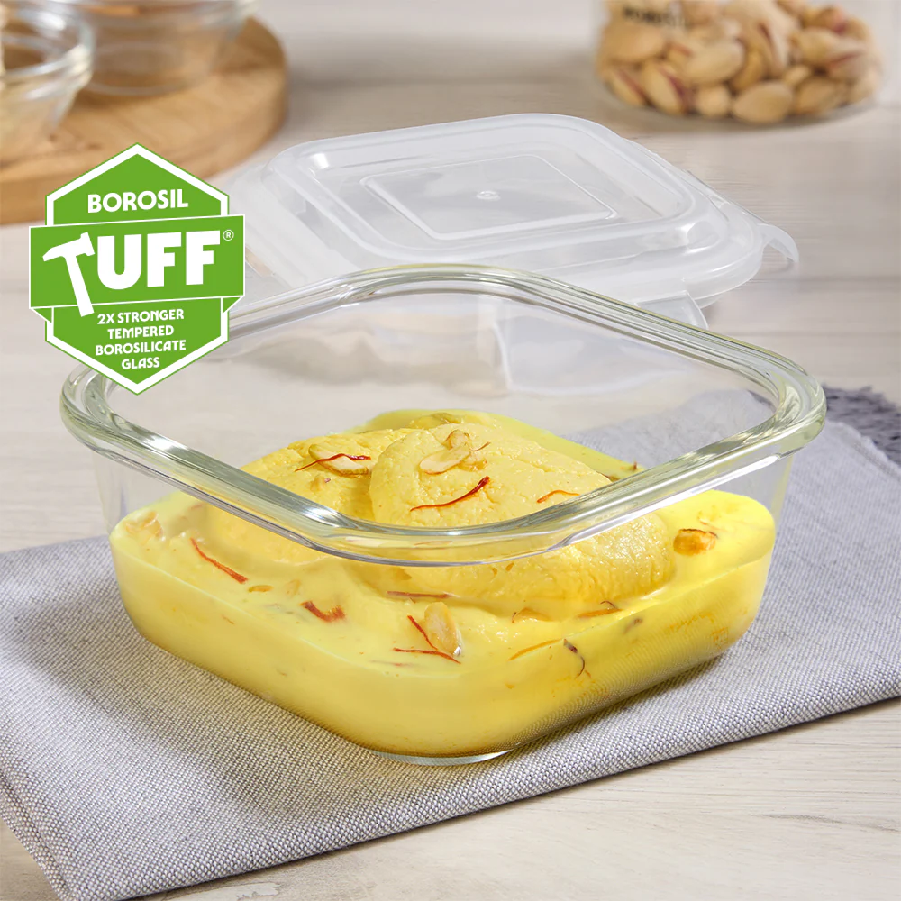 Tuff-Glass Klip n Store, Square Container - Image 2