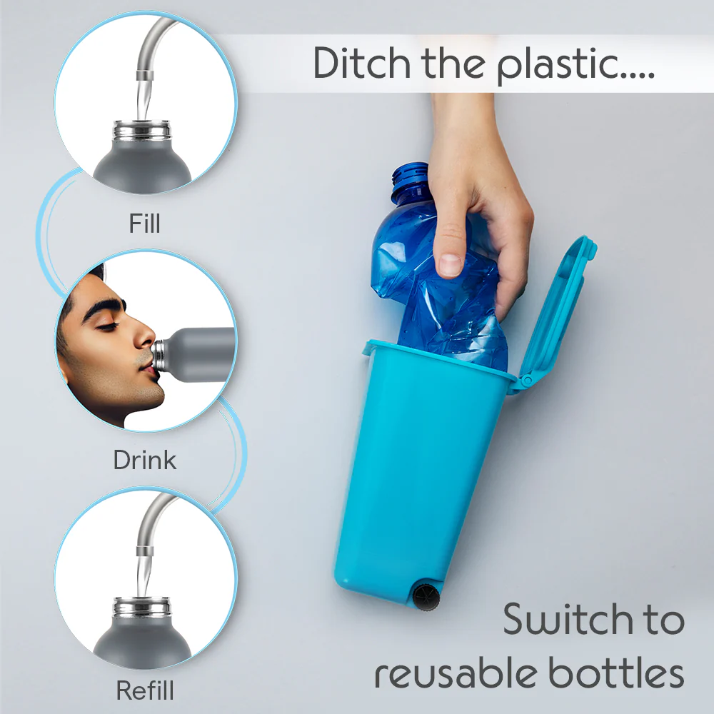 Laguna Stainless Steel Single Wall Bottle - Image 9