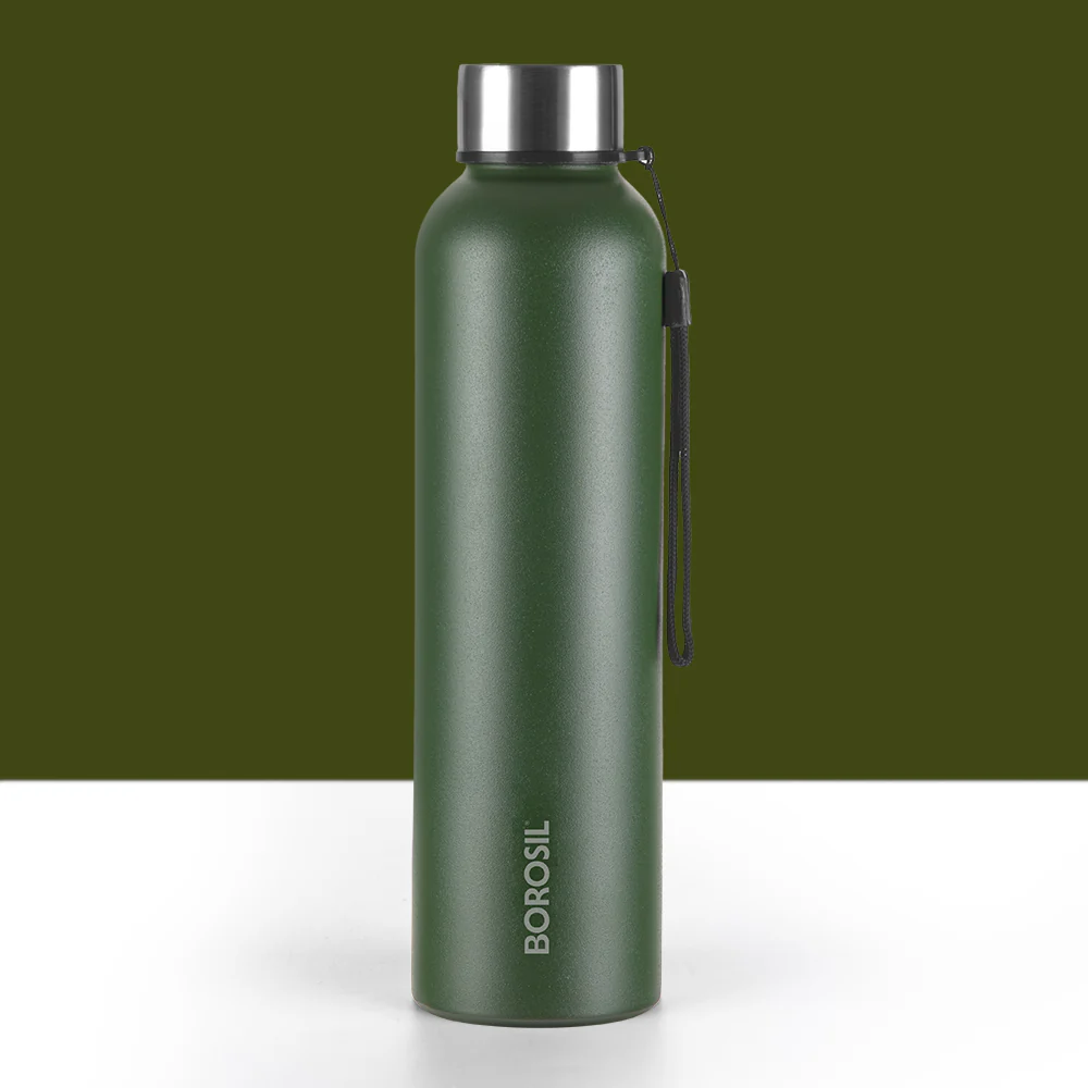 Laguna Stainless Steel  Single Wall Bottle, Green - Image 2