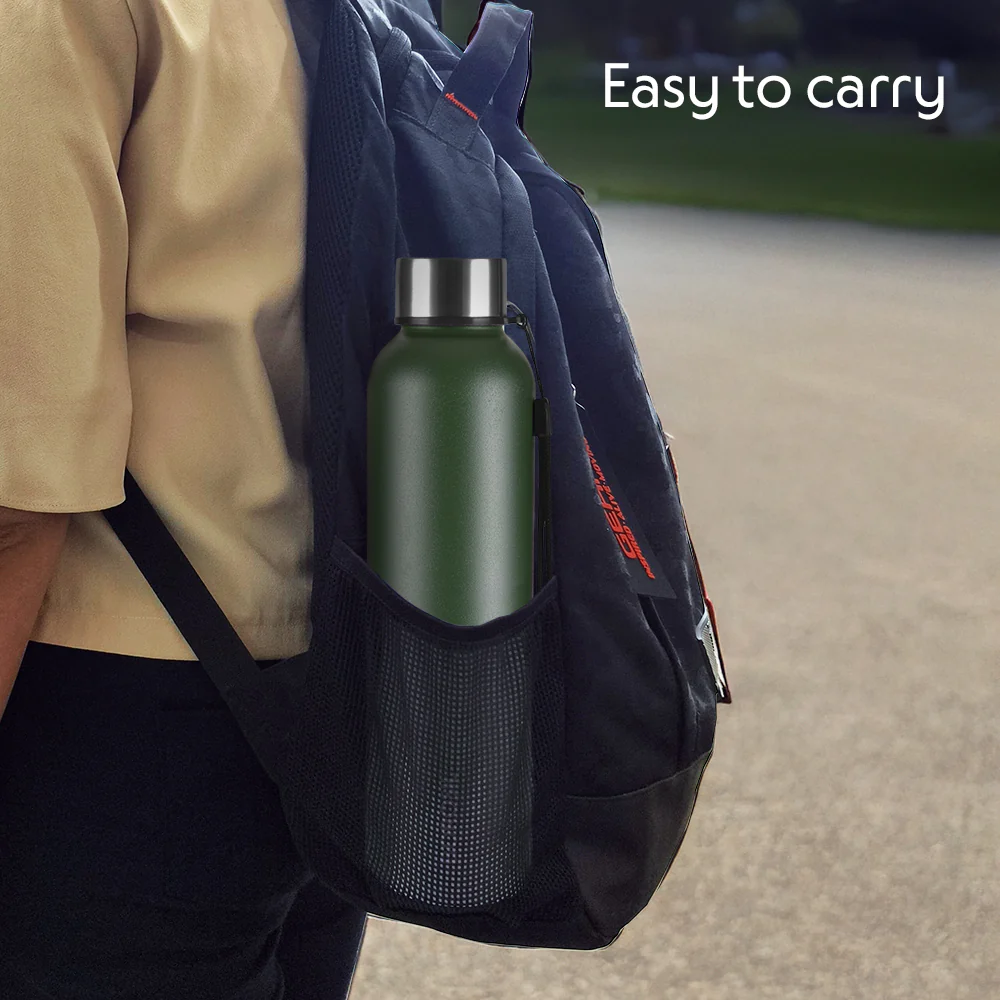 Laguna Stainless Steel  Single Wall Bottle, Green - Image 9