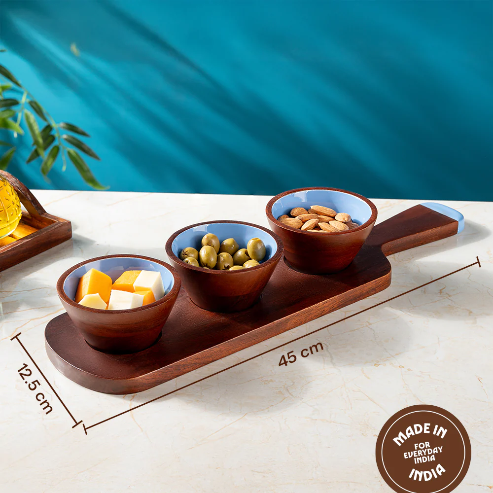 Mix Munch Platter Set, Blue - Image 2