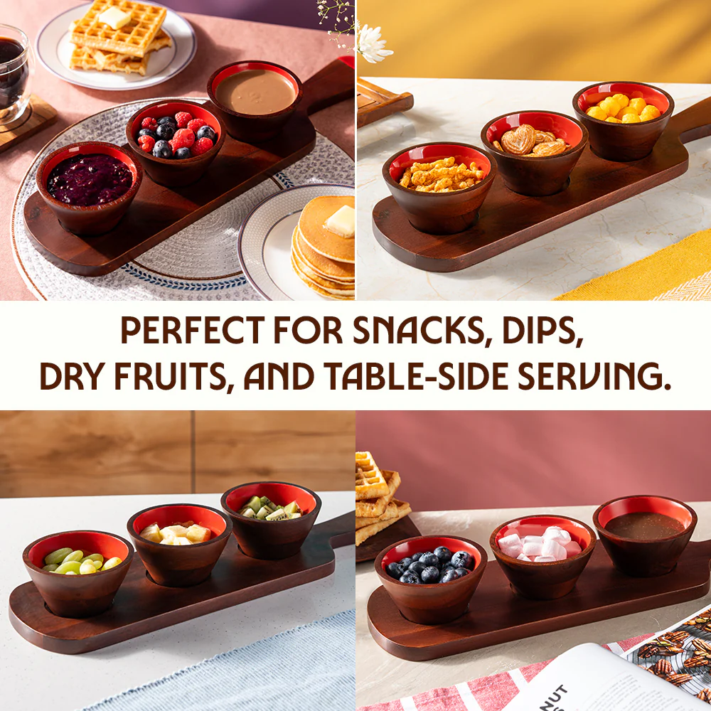 Mix Munch Platter Set, Red - Image 7