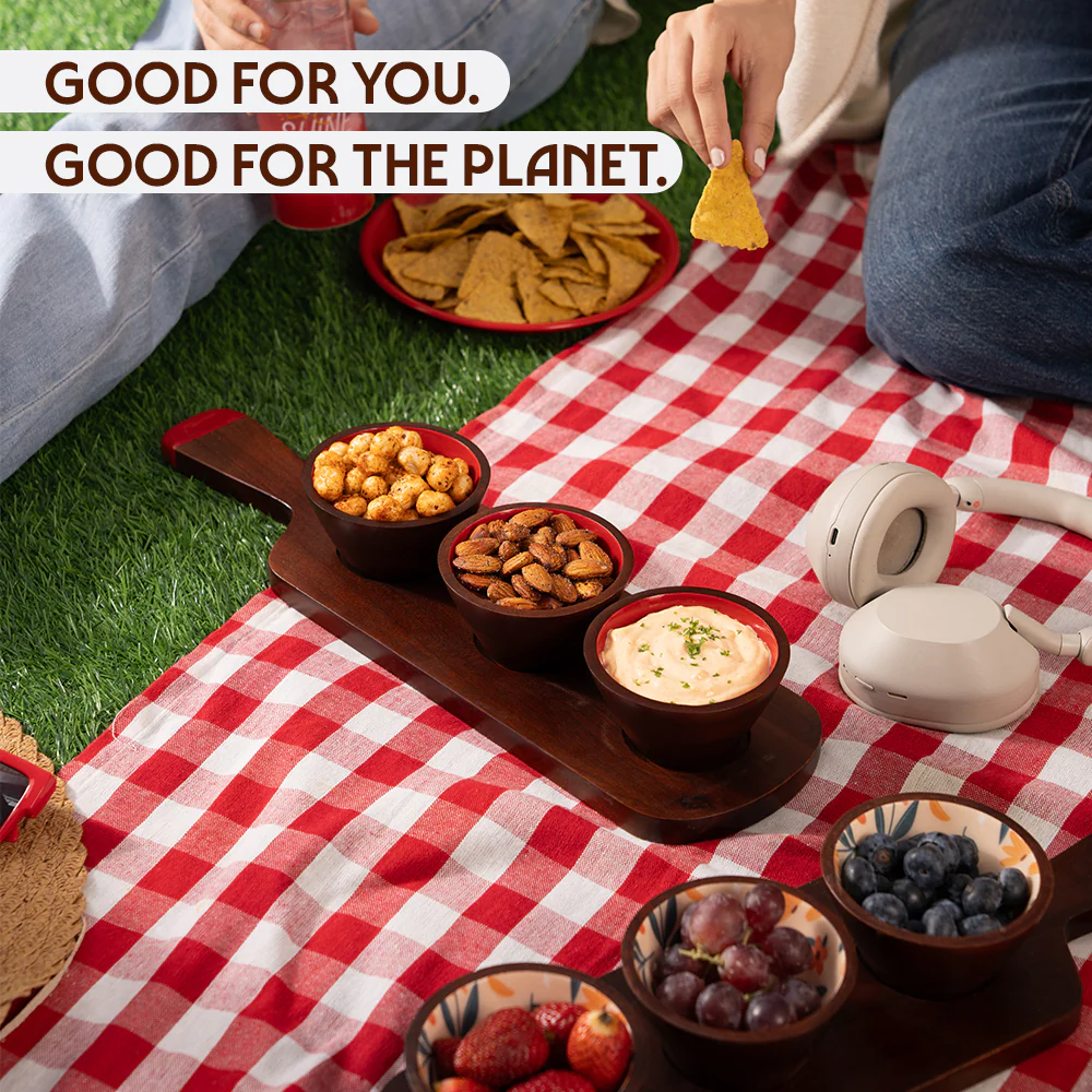 Mix Munch Platter Set, Red - Image 8