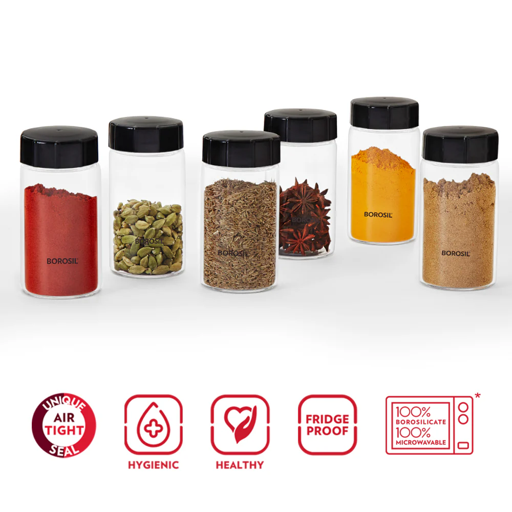 Neo Fridge Proof Glass Spice Jars - Image 5