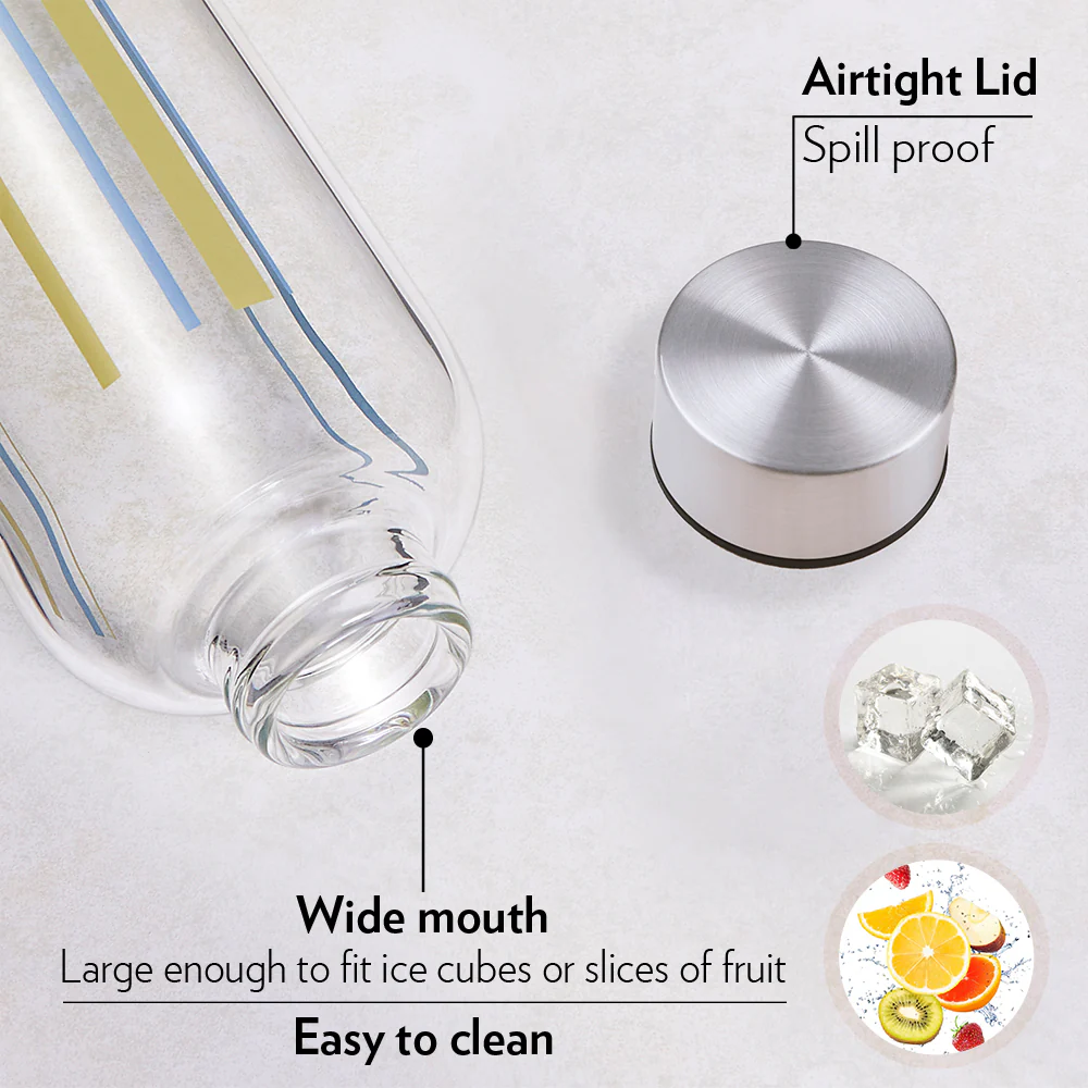 Neo Narrow Mouth Sintra Glass Bottle - Image 6