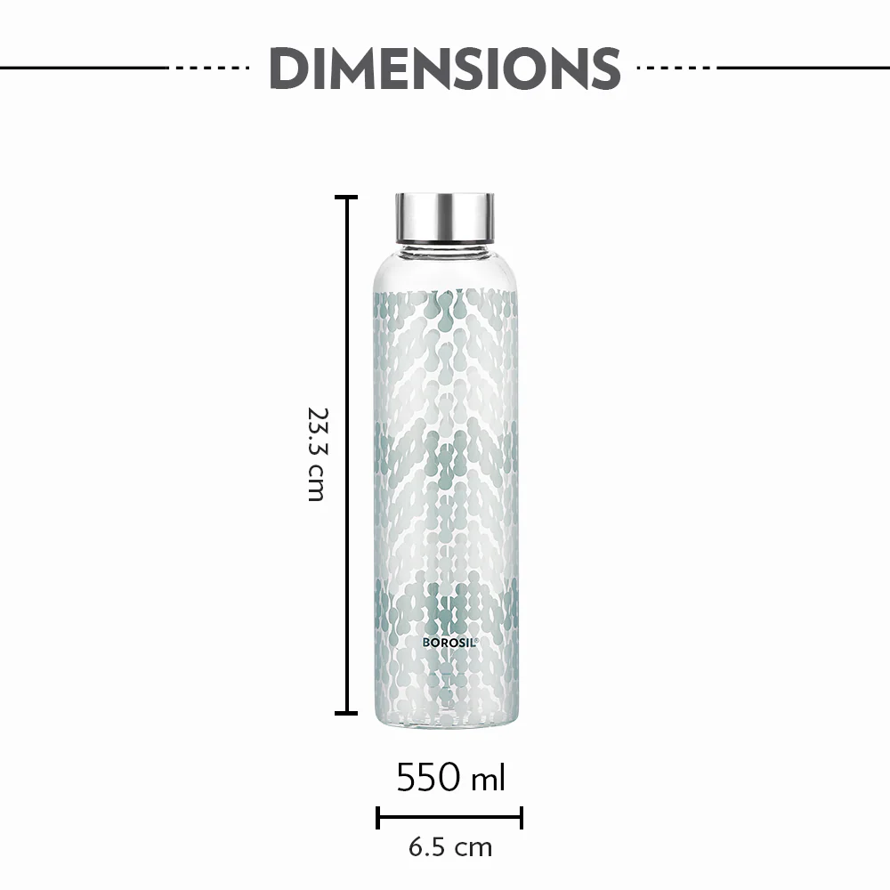 Neo Narrow Mouth Vista Glass Bottle - Image 5