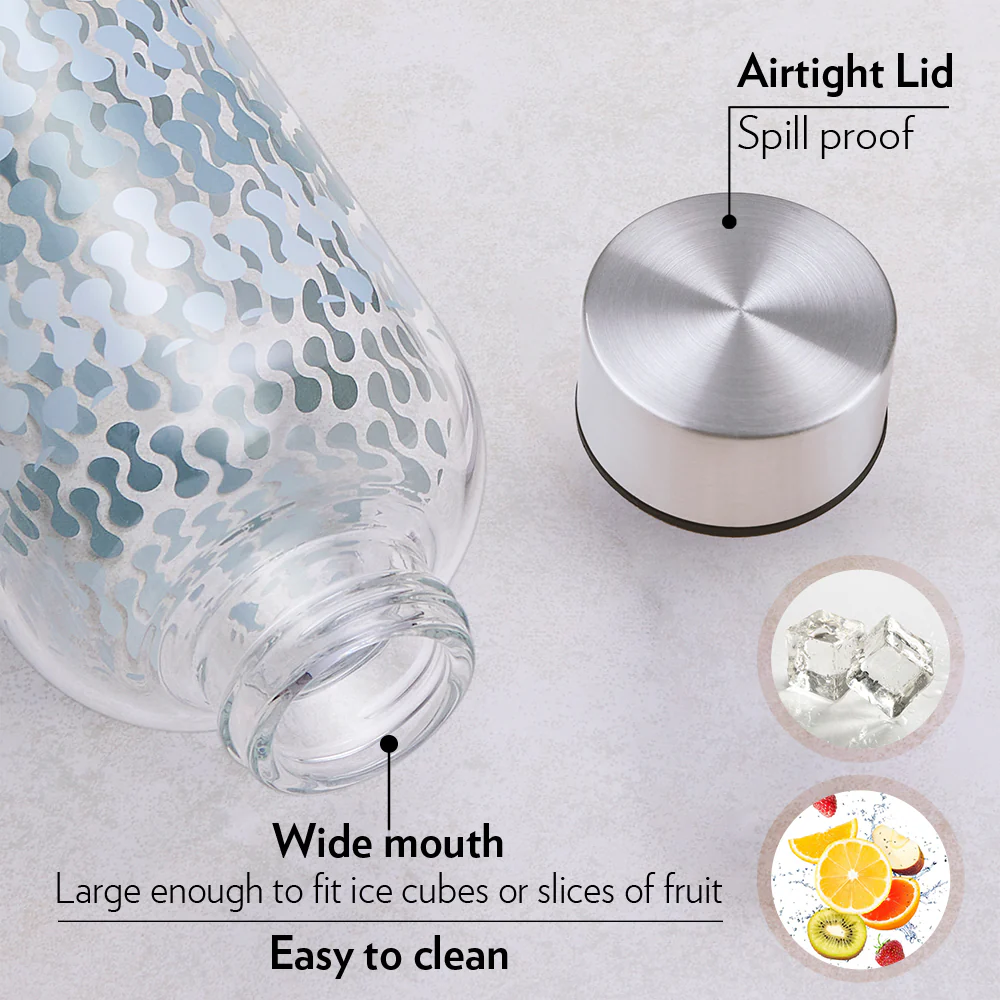 Neo Narrow Mouth Vista Glass Bottle - Image 6