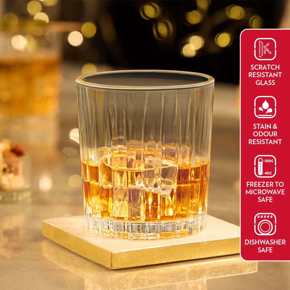 Borosil Noble Whiskey Glass Set - Image 5